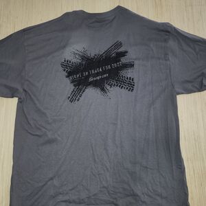 Snap Dark Gray Graphic Tee